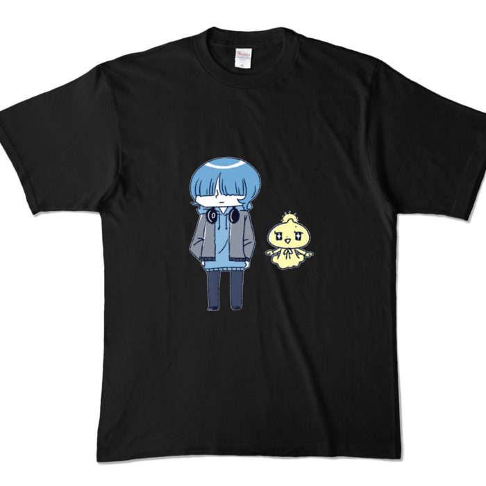 カラーTシャツ - XL - ブラック (濃色)