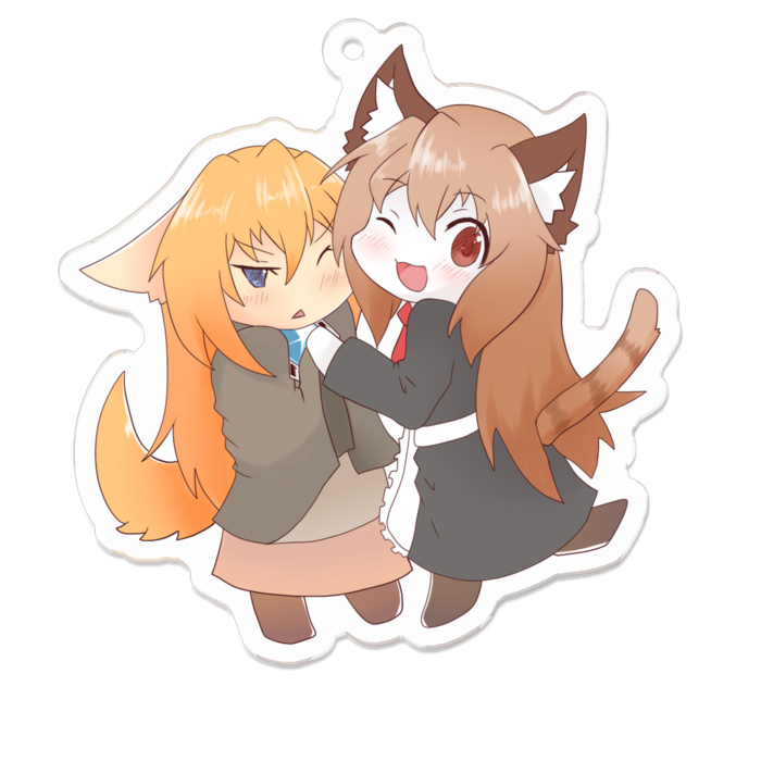 アクリルキーホルダー - 70 x 70 (mm)