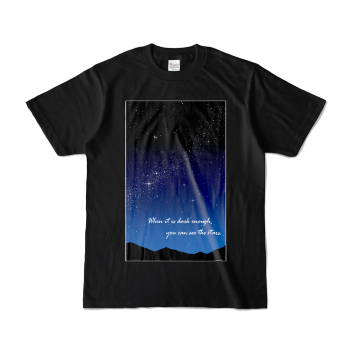 カラーTシャツ - S - ブラック (濃色)