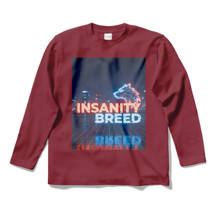 ロングスリーブTシャツ - S - バーガンディ