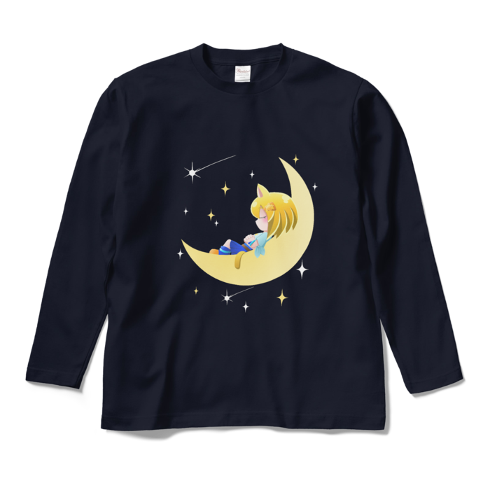 ロングスリーブTシャツ - M - ネイビー
