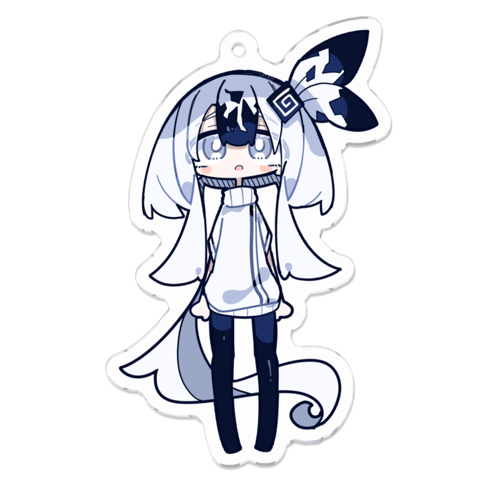 アクリルキーホルダー - 70 x 70 (mm)