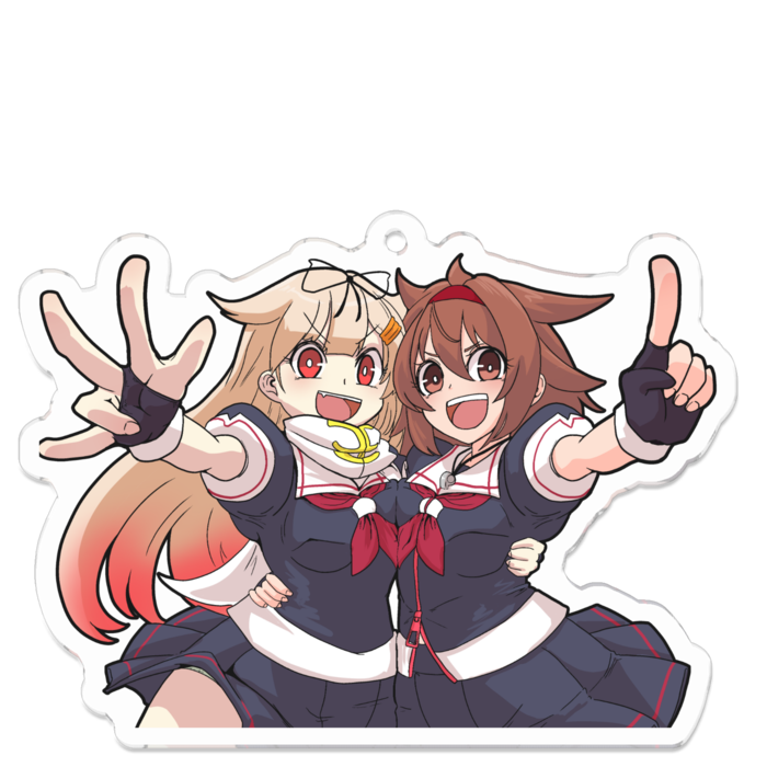 アクリルキーホルダー - 70 x 70 (mm)