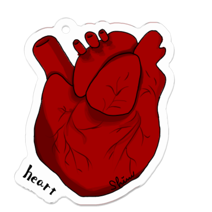 アクリルキーホルダー - 50 x 50 (mm)