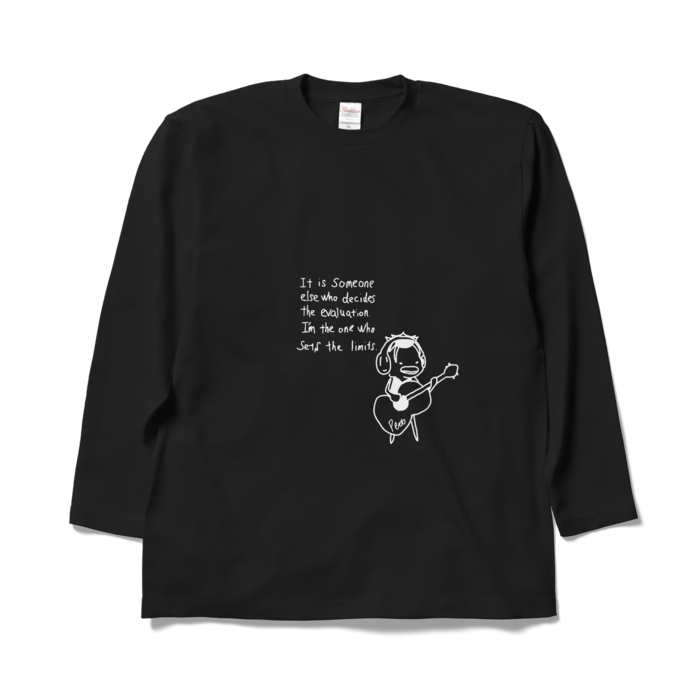 ロングスリーブTシャツ - XL - ブラック