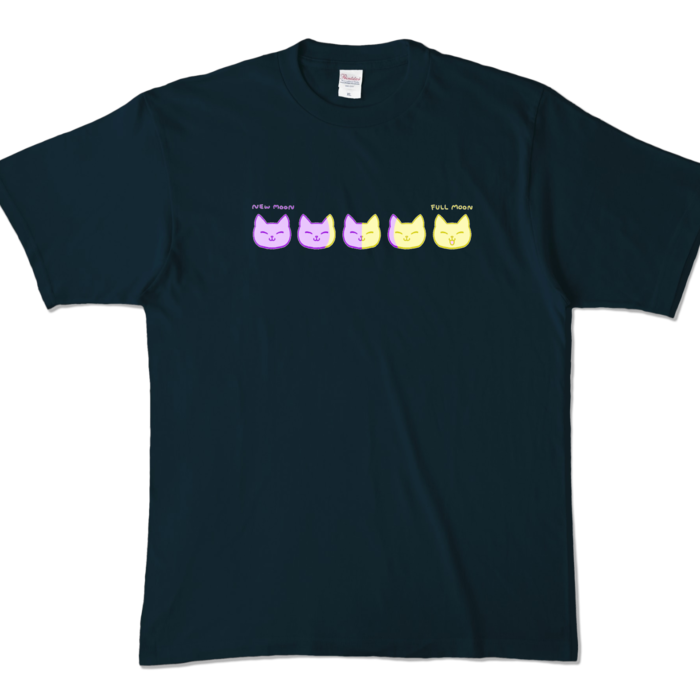 カラーTシャツ - XL - ネイビー (濃色)