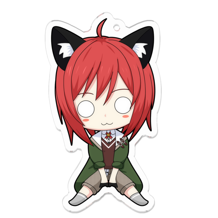 アクリルキーホルダー（コーティング） - 70 x 70 (mm)