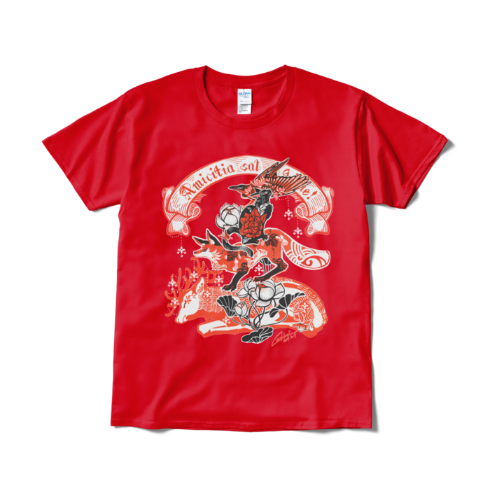 Tシャツ（短納期） - L - レッド
