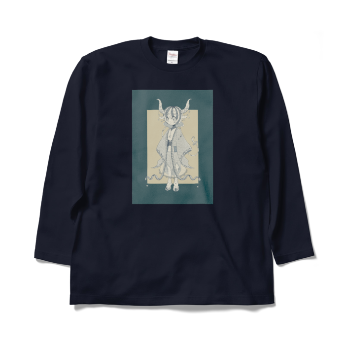 ロングスリーブTシャツ - XL - ネイビー