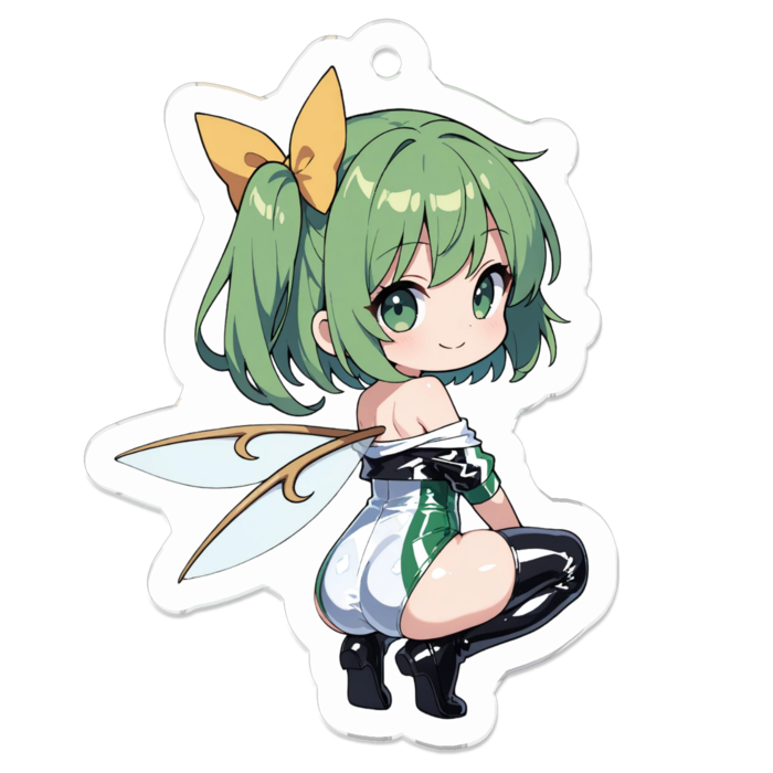 アクリルキーホルダー - 50 x 50 (mm)(キャラのみ)