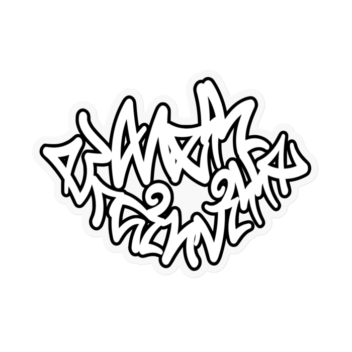 ステッカー - 100 x 100 (mm)