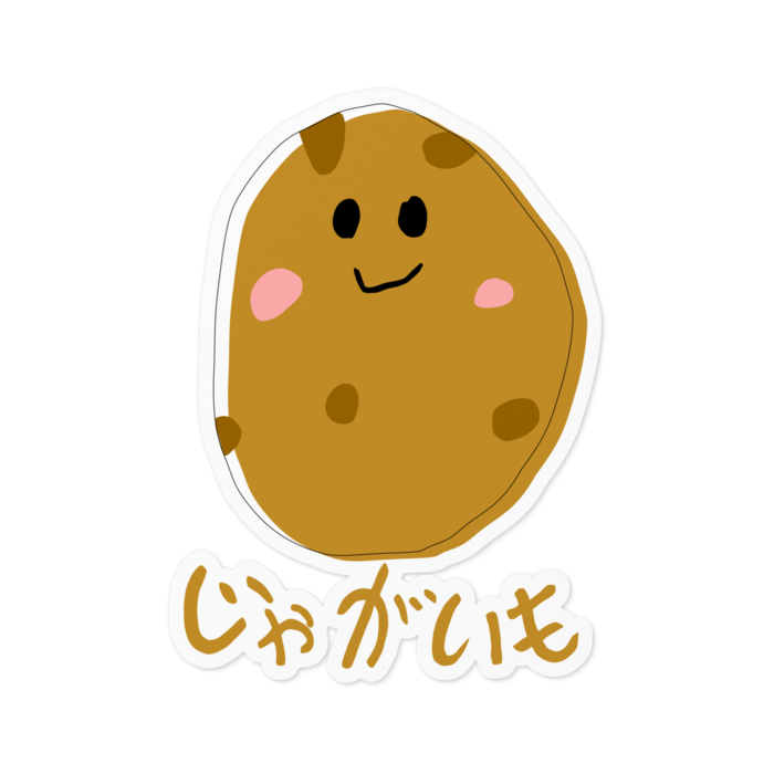 ステッカー - 100 x 100 (mm)