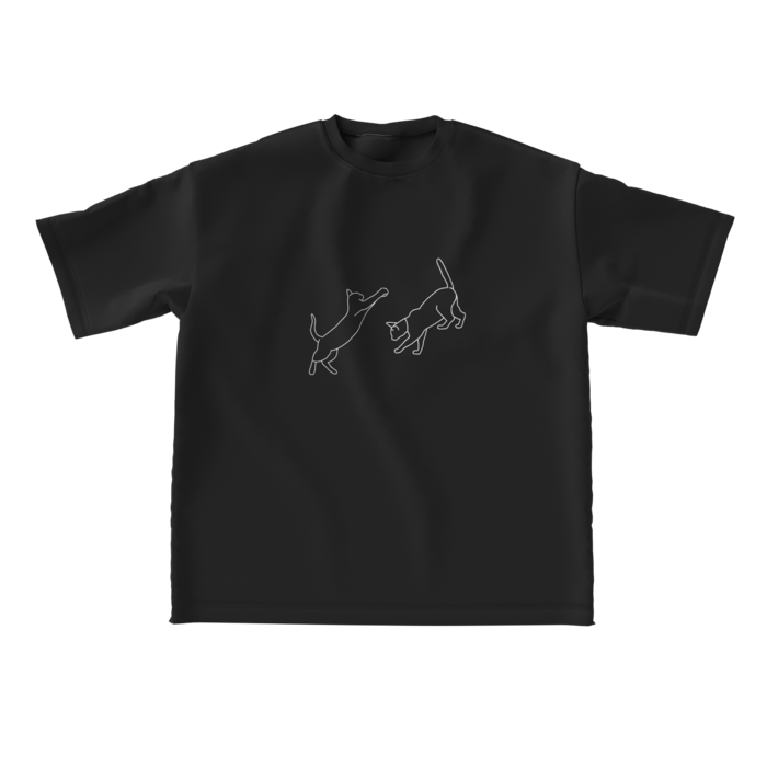 ビッグシルエットTシャツ - L - 正面