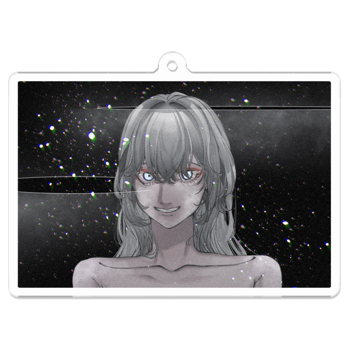 アクリルキーホルダー - 70 x 70 (mm)