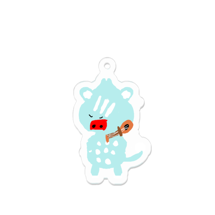 アクリルキーホルダー - 70 x 70 (mm)