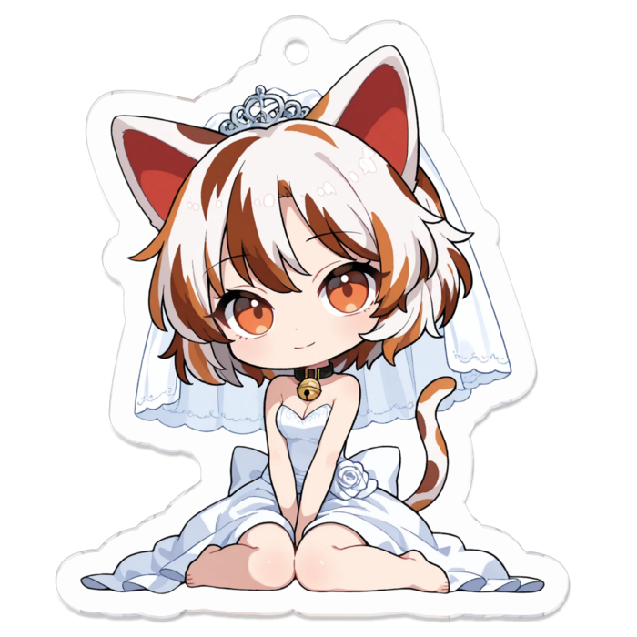 アクリルキーホルダー - 50 x 50 (mm)(キャラのみ)