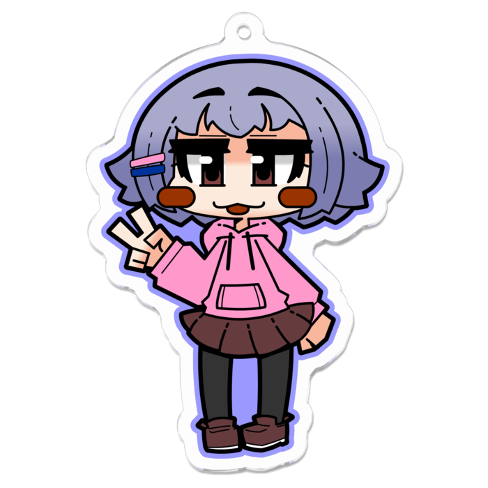 アクリルキーホルダー - 70 x 70 (mm)