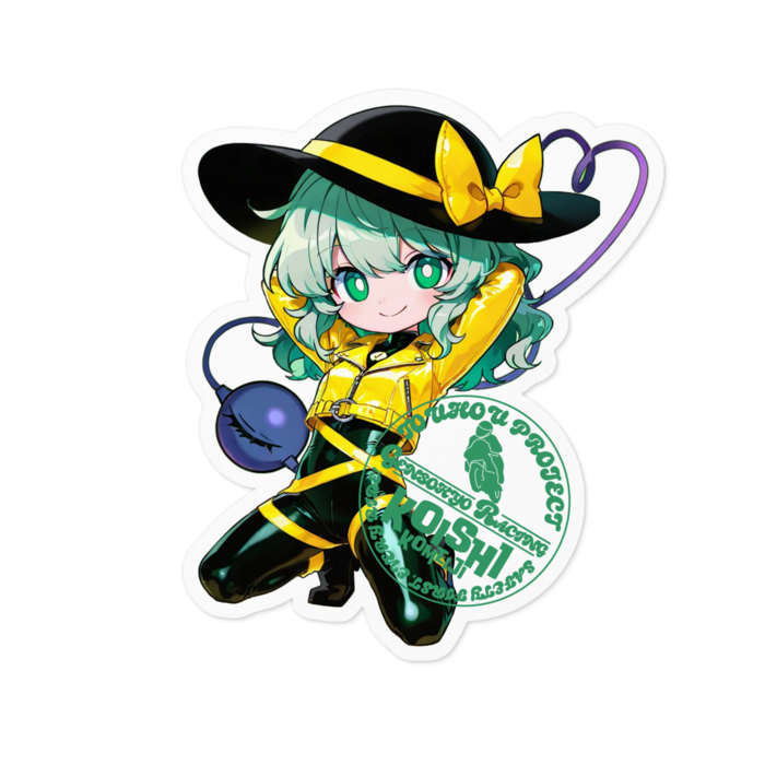 ステッカー - 100 x 100 (mm)