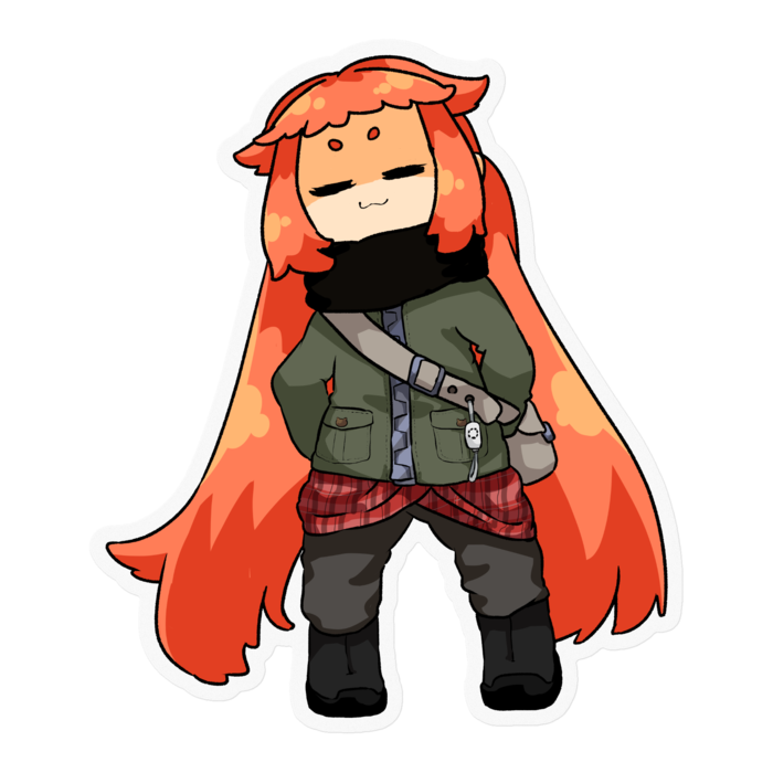 ステッカー - 100 x 100 (mm)