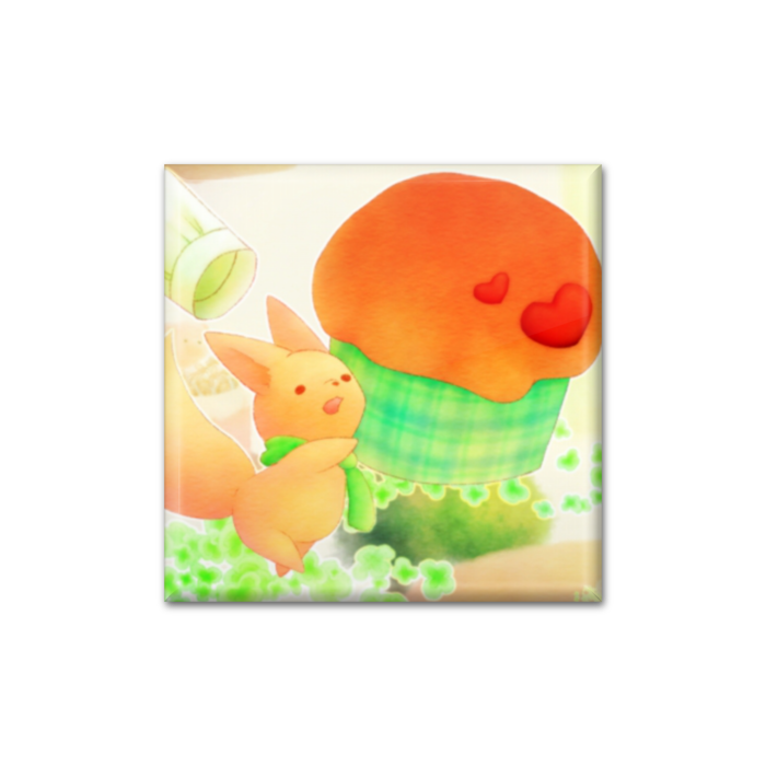 缶バッジ - 四角形40mm