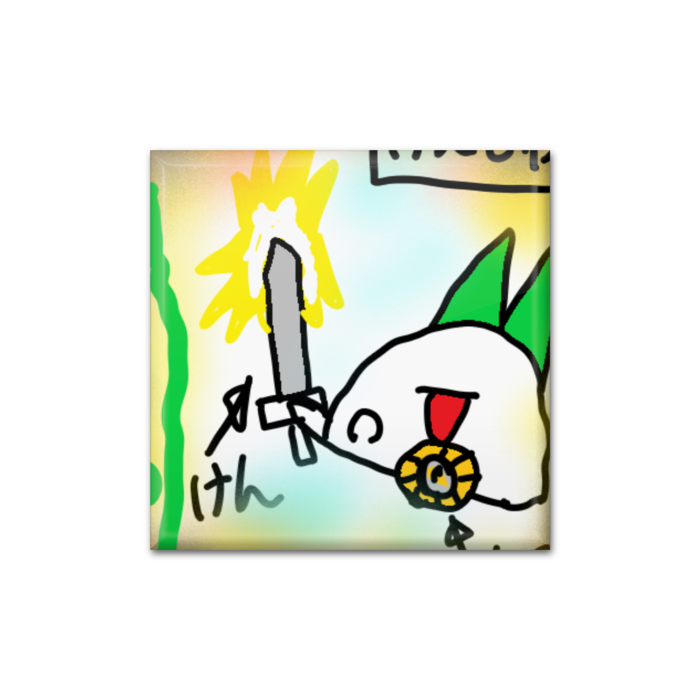 缶バッジ - 四角形40mm