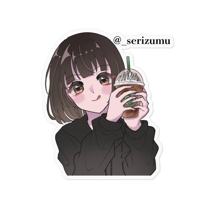 ステッカー - 100 x 100 (mm)