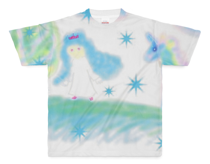 フルグラフィックTシャツ - M - 正面印刷のみ