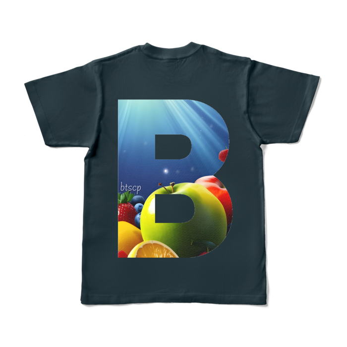 カラーTシャツ - S - デニム (濃色)