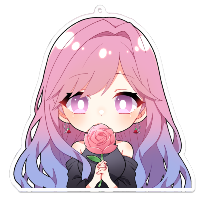 アクリルキーホルダー - 100 x 100 (mm)