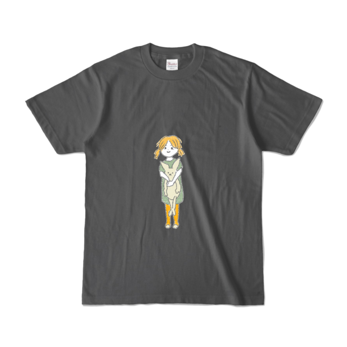 カラーTシャツ - S - チャコール (濃色)