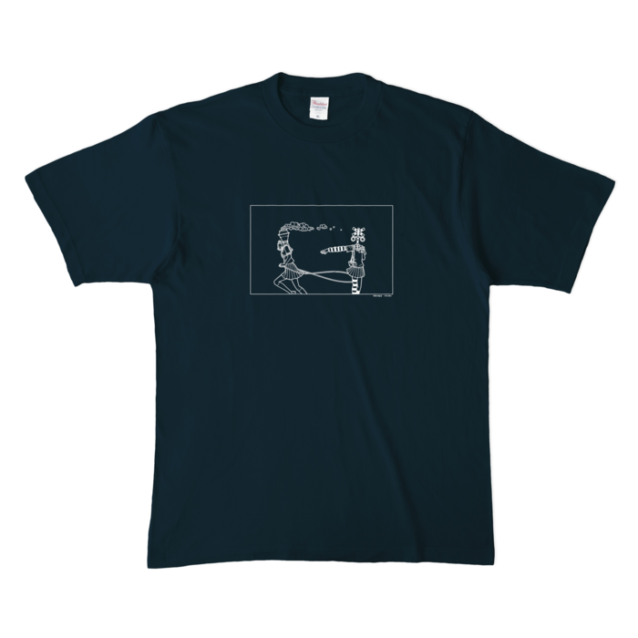 カラーTシャツ(濃色) - XL - ネイビー