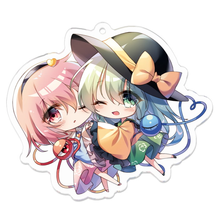 アクリルキーホルダー - 70 x 70 (mm)
