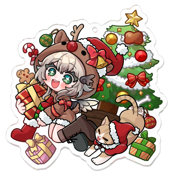 アクリルキーホルダー - 70 x 70 (mm)