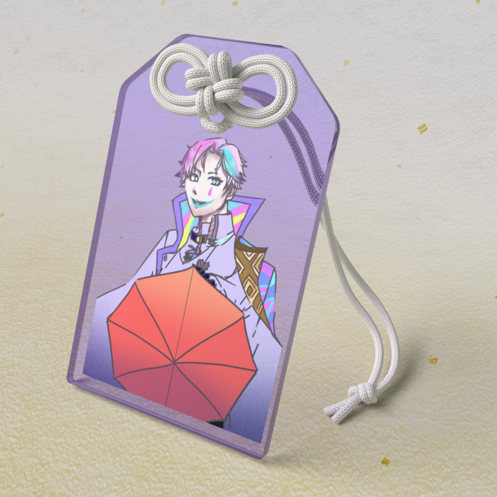 アクリルお守り - 50 × 80mm