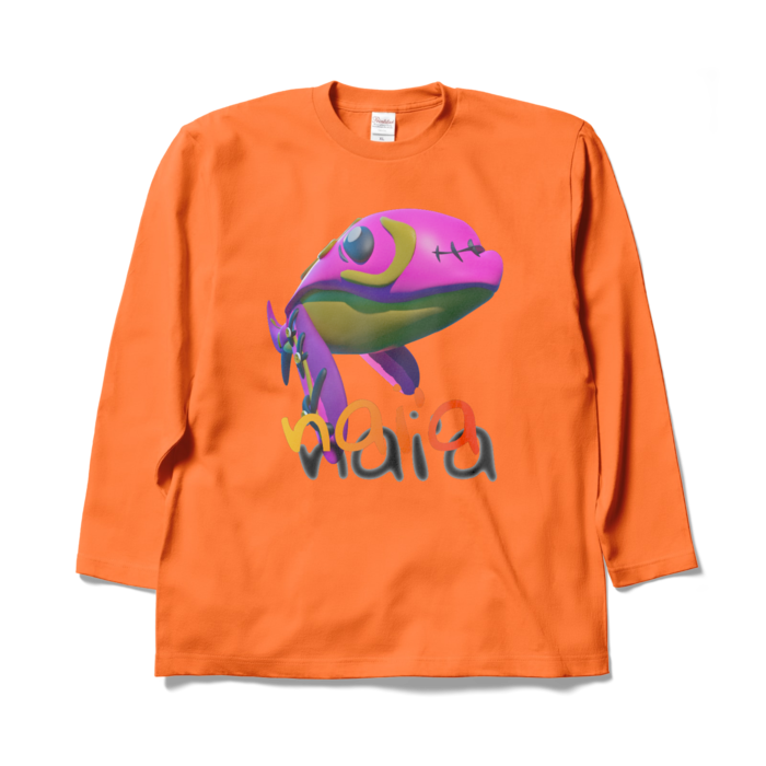 ロングスリーブTシャツ - XL - オレンジ