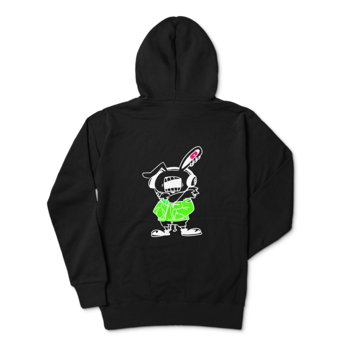 ジップパーカー - L - 背面