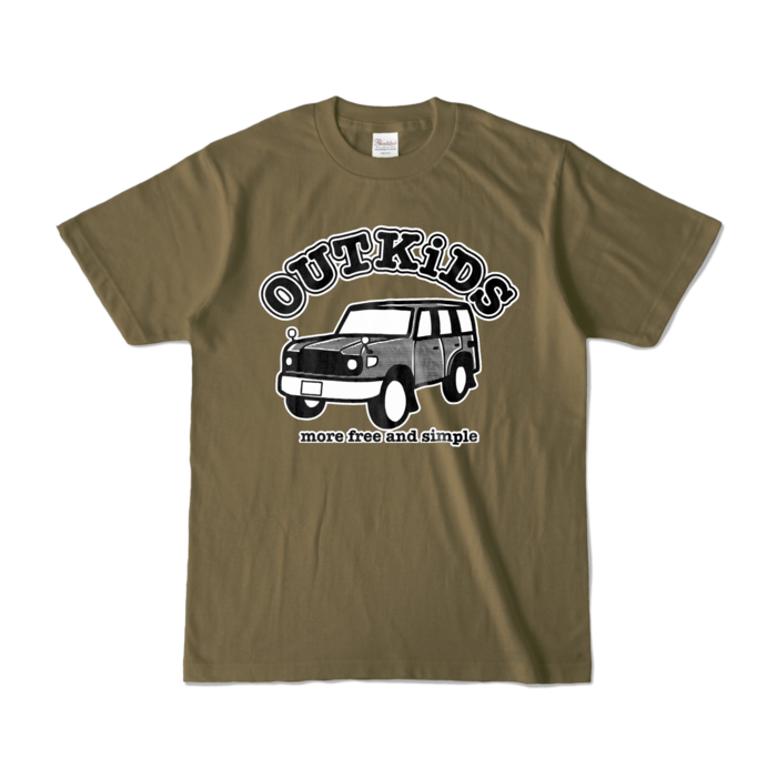 カラーTシャツ - S - オリーブ (濃色)