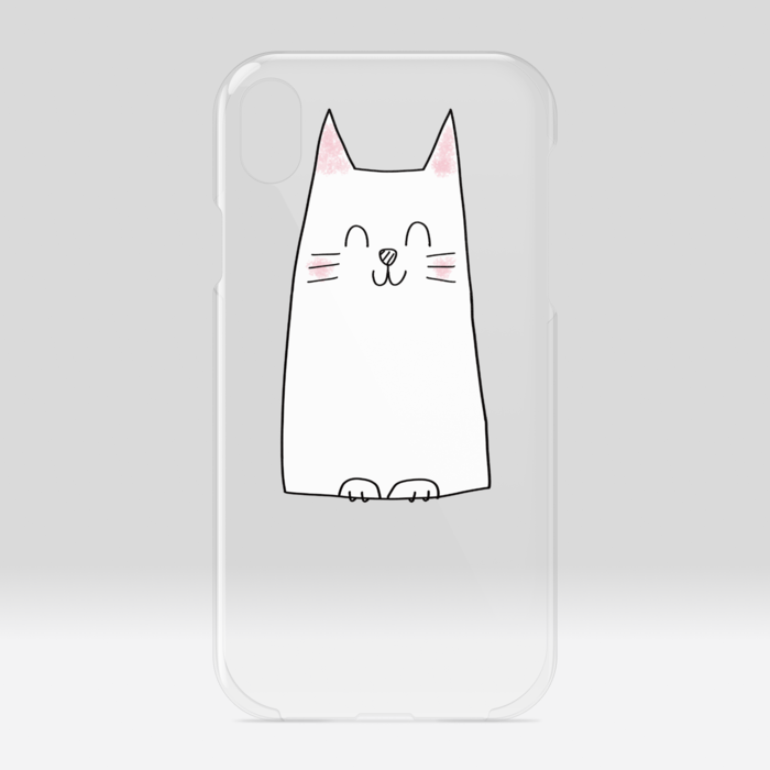 白猫さん（iPhone XR）