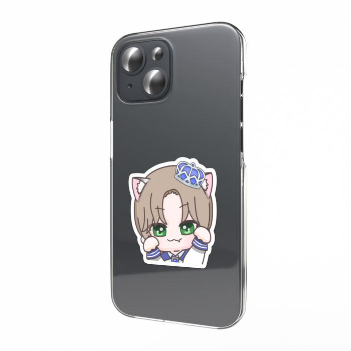 AS 蒼羽たくと スマホステッカー にゃん