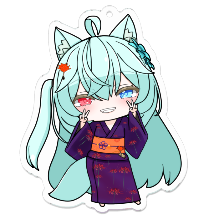 アクリルキーホルダー - 70 x 70 (mm)