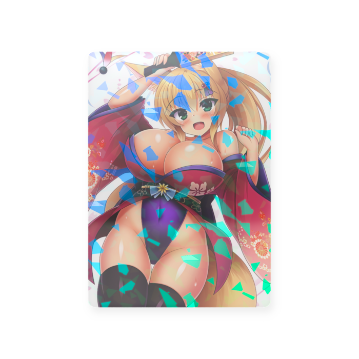 プラスチックカード（63 × 88mm）クリスタルキラキラ加工