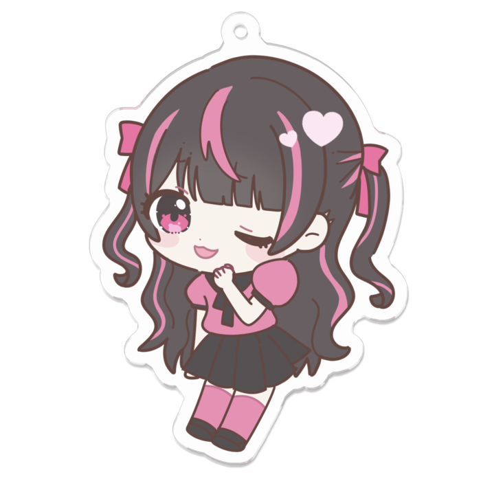 アクリルキーホルダー - 70 x 70 (mm)