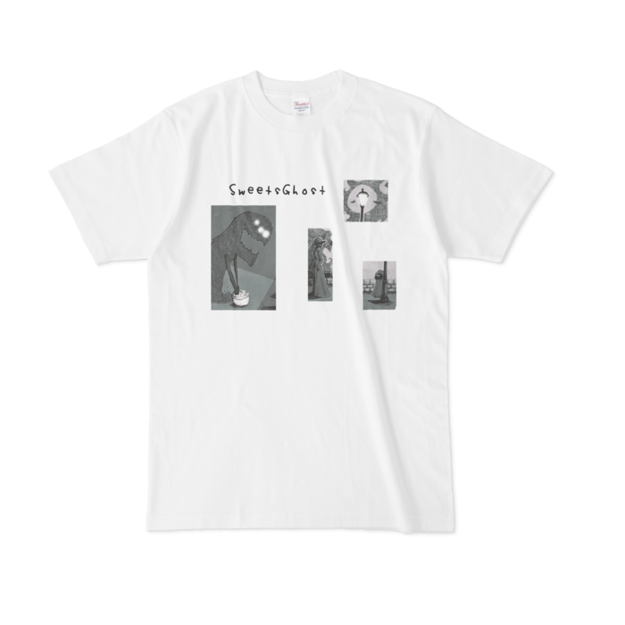 お化けなTシャツ - L -