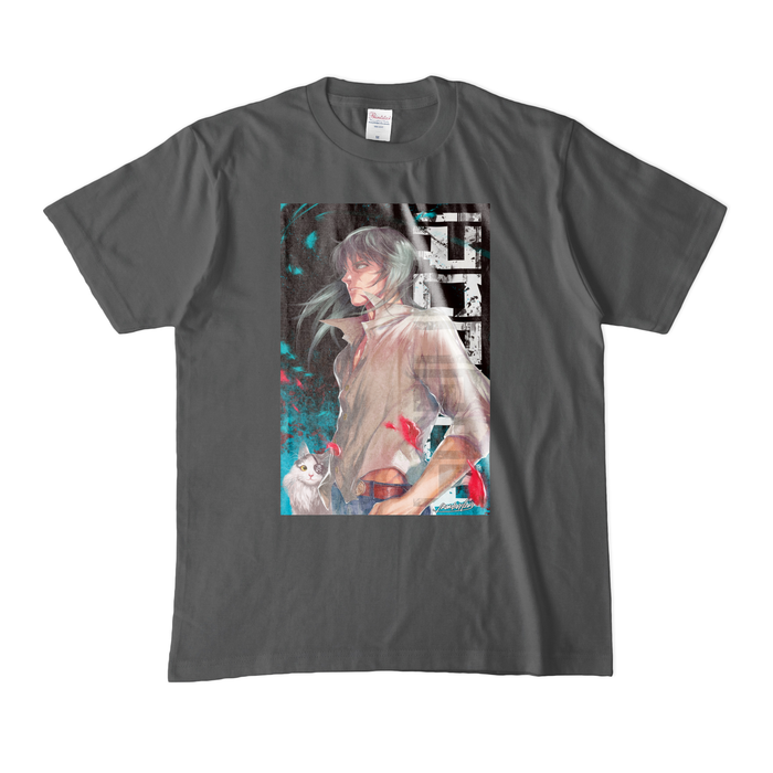 カラーTシャツ(濃色) - M - チャコール
