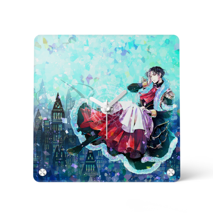 アクリル時計 - 150x150mm