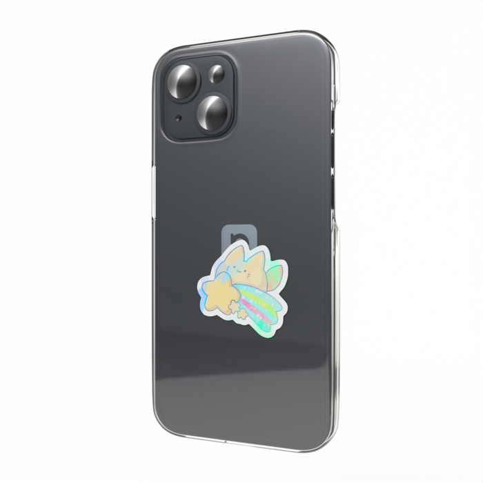 ホログラムスマホステッカー - 小