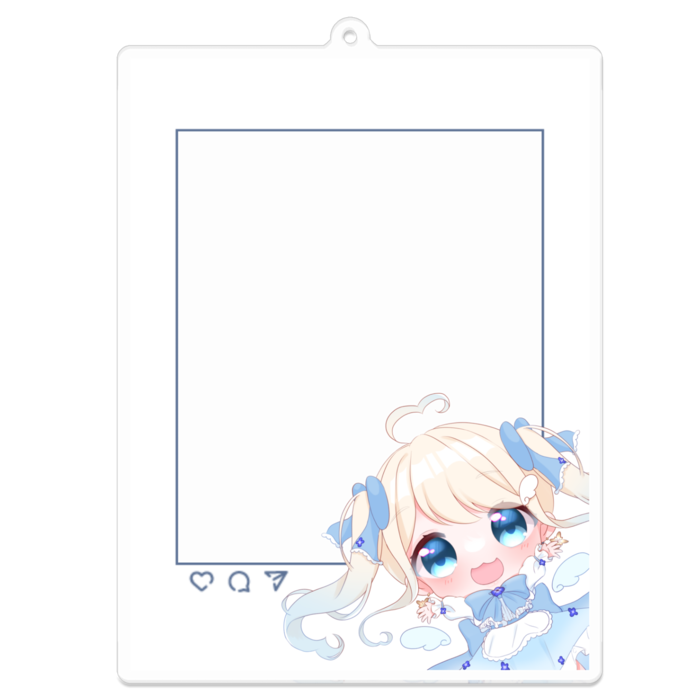 アクリルキーホルダー - 100 x 100 (mm)