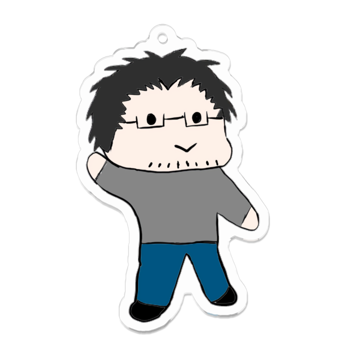 アクリルキーホルダー - 70 x 70 (mm)