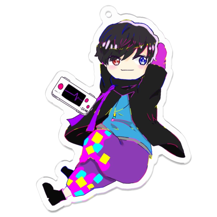 アクリルキーホルダー - 70 x 70 (mm)