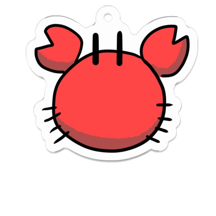 アクリルキーホルダー - 50 x 50 (mm)